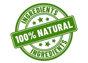 100% Natural Ingredients