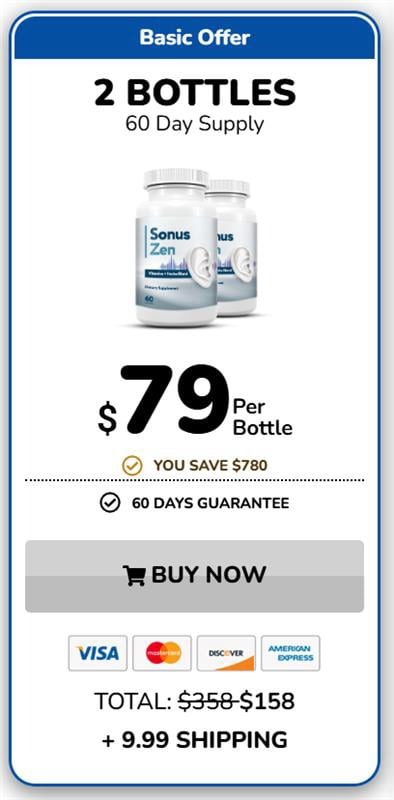 SonusZen 2 Bottle Supply